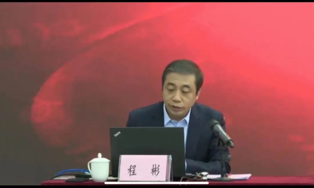 中國職業(yè)技術(shù)教育學會德育工作委員會常務(wù)副主任程彬老師講話