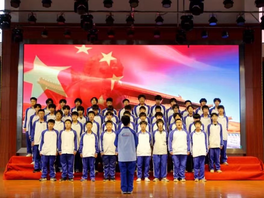 南昌向遠(yuǎn)軌道技術(shù)學(xué)校開(kāi)展“慶祝建團(tuán)百年，唱響青春贊歌”大合唱比賽