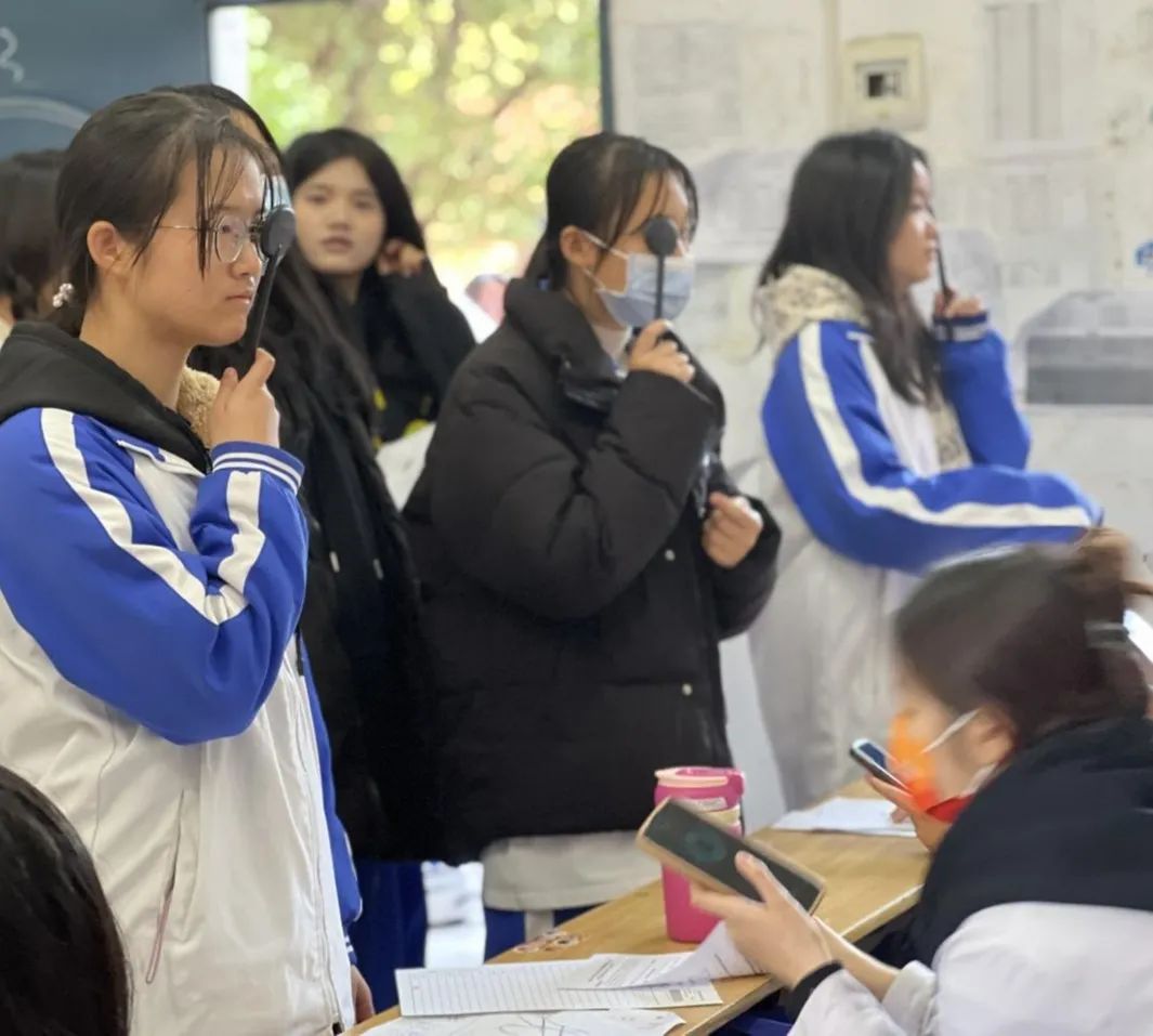 南昌向遠軌道技術學校開展學生健康體檢活動