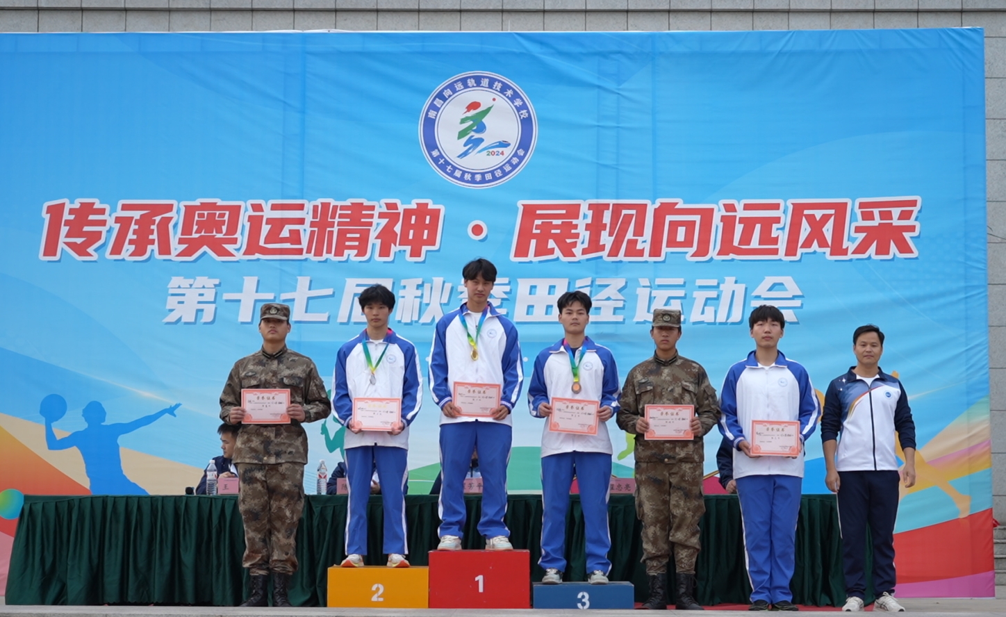 熱烈祝賀南昌向遠軌道技術(shù)學(xué)校第十七屆運動會圓滿閉幕
