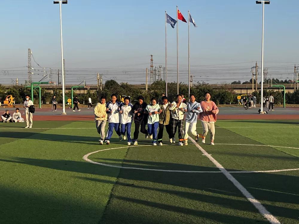 青春齊飛揚，你我奮勇并進—南昌向遠軌道技術(shù)學校舉辦九人十足比賽