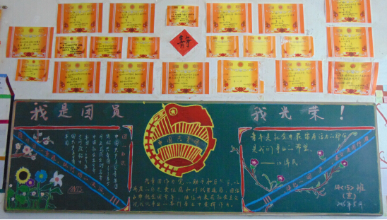 南昌向遠(yuǎn)軌道技術(shù)學(xué)校舉辦“我是團(tuán)員,我光榮”黑板報(bào)評比活動(dòng)