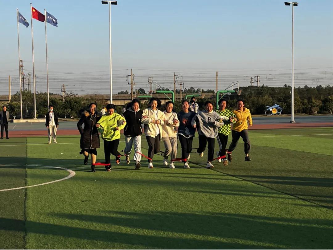 青春齊飛揚，你我奮勇并進—南昌向遠軌道技術(shù)學校舉辦九人十足比賽